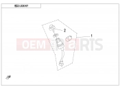 LOCK KIT - F01 - CFMOTO CFORCE 450 (CF400AU) 2019