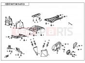 BOTTOM PLASTICS - F04-4-V4 - CFMOTO CFORCE 450 (CF400AU) 2019