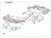 RACK(PLASTIC) - F14-B - CFMOTO CFORCE 450 (CF400AU) 2019
