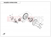 STATER MOTOR - E09 - CFMOTO CFORCE 450 (CF400AU) 2019