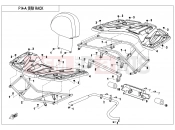 RACK(PLASTIC) - F14-A - CFMOTO CFORCE 450 (CF400AU-A) 2020