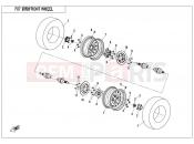 CFMOTO 2021 ATV CFORCE 450 (CF400AU-A) FRONT WHEEL