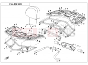 CFMOTO 2021 ATV CFORCE 450 (CF400AU-A) RACK(PLASTIC)