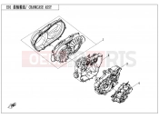 CFMOTO CFORCE 450 (CF400AU-B) CRANKCASE ASSY. - E01
