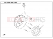 CFMOTO CFORCE 450 (CF400AU-B) MAGNETO ASSY.(HIGH POWER) - E03-B