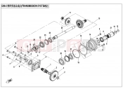 CFMOTO CFORCE 450 (CF400AU-B) TRANSMISSION SYSTEM(2) - E06-2