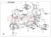 CFMOTO CFORCE 520 (CF500ATR-9L [T3b]  [WITHOUT ABS] ) FRAME - F03-V2