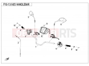 CFMOTO CFORCE 520 (CF500ATR-9L [T3b]  [WITHOUT ABS] ) HANDLEBAR - F10-1