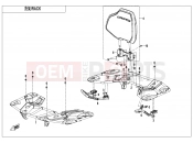 CFMOTO CFORCE 520 (CF500ATR-9L [T3b]  [WITHOUT ABS] ) RACK - F14-A-V2