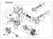 CFMOTO CFORCE 520 (CF500ATR-9L [T3b]  [WITHOUT ABS] ) FRONT AXLE - F31