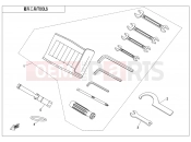 TOOLS - F20 - CFMOTO CFORCE 625 (CF600AU-3LF) 2021