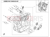 RIGHT CRANKCASE ASSY - E01-2 - CFMOTO CFORCE 625 (CF600AU-3LF) 2021