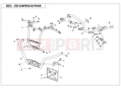 CFMOTO 2021 ATV CFORCE 625 (CF600AU-3S) BUMPER @^ CAB FRAME - F23-V1