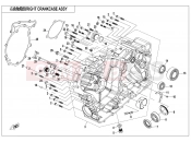 RIGHT CRANKCASE ASSY - E01-2-V1 - CFMOTO CFORCE 850 (CF800AU-2A) 2017