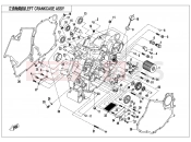 CFMOTO 2018 ATV CFORCE 850 (CF800AU-2A) LEFT CRANKCASE ASSY - E01-1-V2