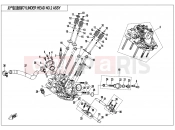 CFMOTO 2018 ATV CFORCE 850 (CF800AU-2A) CYLINDER HEAD NO.2 ASSY - E02-6-V3