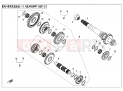 CFMOTO 2018 ATV CFORCE 850 (CF800AU-2A) TRANSMISSION SYSTEM(1) - E06-1-V1