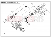 CFMOTO 2018 ATV CFORCE 850 (CF800AU-2A) TRANSMISSION SYSTEM(2) - E06-2-V3