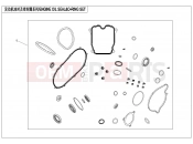 CFMOTO 2018 ATV CFORCE 850 (CF800AU-2A) ENGINE OIL SEAL @^O-RING - E30