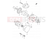 SUZUKI DR-Z400 K1 (2001) (E01) 15 - OIL PUMP