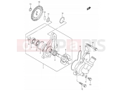 SUZUKI DR-Z400 K1 (2001) (E01) 17 - WATER PUMP
