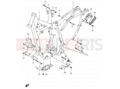 SUZUKI DR-Z400 K1 (2001) (E01) 33A - FRAME (MODEL K1/K2/K3/K4)