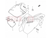 SUZUKI DR-Z400 K1 (2001) (E01) 37A - FRAME COVER (MODEL K1/K2)