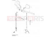 SUZUKI DR-Z400 K1 (2001) (E01) 39A - HANDLEBAR (DR-Z400E E24)