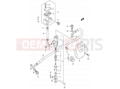 SUZUKI DR-Z400 K1 (2001) (E01) 57 - REAR MASTER CYLINDER