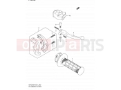 SUZUKI DR-Z400E K4 (2004) (E01) 40 - RH HANDLE LEVER (WITH OUT E24)