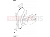 11 - CAM CHAIN - Suzuki DR-Z400E K6 (2006) (E01)