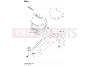 44 - FRONT FENDER (E24) - Suzuki DR-Z400E K6 (2006) (E01)
