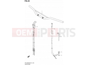 45 - HANDLEBAR (WITH OUT E24) - Suzuki DR-Z400E K6 (2006) (E01)