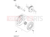SUZUKI DR-Z400E K6 (2006) (E24) 8 - STARTER CLUTCH