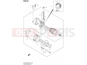 SUZUKI DR-Z400E K6 (2006) (E24) 23 - STARTING MOTOR