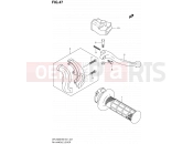 SUZUKI DR-Z400E K6 (2006) (E24) 47 - RH HANDLE LEVER (WITH OUT E24)