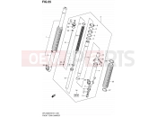 SUZUKI DR-Z400E K6 (2006) (E24) 55 - FRONT FORK DAMPER