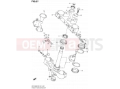 SUZUKI DR-Z400E K6 (2006) (E24) 57 - FRONT FORK BRACKET (E24)