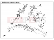 CFMOTO UFORCE 1000 (CF1000UTR-3) STEERING SYSTEM(EPS) - F10