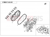 CFMOTO UFORCE 1000 (CF1000UTR-3) CVT CASE ASSY. - E01-3