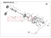CFMOTO UFORCE 1000 (CF1000UTR-3) WATER PUMP ASSY. - E08