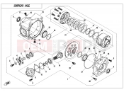 CFMOTO 2019 UTV UFORCE 1000 (CF1000UTR-3) REAR AXLE(AUTOMATIC DIFFERENTIAL LOCK) - F33-A-V1