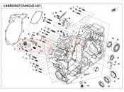 CFMOTO 2019 UTV UFORCE 1000 (CF1000UTR-3) RIGHT CRANKCASE ASSY. - E01-2-A-V1