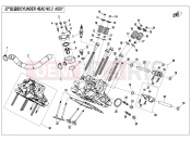 CFMOTO 2019 UTV UFORCE 1000 (CF1000UTR-3) CYLINDER HEAD NO.2 ASSY. - E02-6