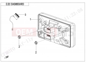 CFMOTO UFORCE 1000 (CF1000UTR-3) DASHBOARD - F17
