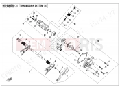 CFMOTO UFORCE 1000 (CF1000UTR-3) TRANSMISSION SYSTEM(3) - E06-3-V6
