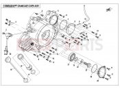 LEFT CRANKCASE COVER ASSY. - E01-4-V4 - CFMOTO UFORCE 1000 (CF1000UTR-3) 2025