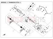 TRANSMISSION SYSTEM(3) - E06-3-V6 - CFMOTO UFORCE 1000 (CF1000UTR-3) 2025