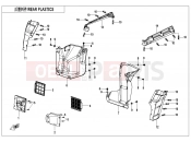 CFMOTO 2023 UTV UFORCE 1000 (CF1000UTR-5) REAR PLASTICS - F04-7-V2