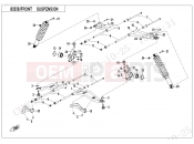 CFMOTO 2023 UTV UFORCE 1000 (CF1000UTR-5) FRONT SUSPENSION - F05